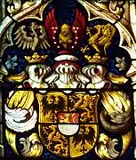 Wappen der Grafen und Edlen Herren von und zu Eltz (1733)