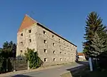 Denkmalgeschützter Schüttkasten in Potzneusiedl
