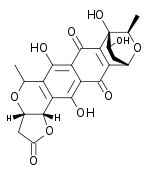 Struktur von Granaticin A