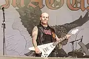 Sänger und Gitarrist Janne „JB“ Christoffersson