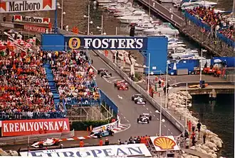 Einführungsrunde beim GP Monaco, 1996