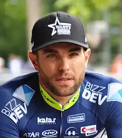 Andrea Pasqualon beim Grand Départ2017 in Düsseldorf