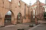 Pfeilerarkaden und Obergaden des Langhauses