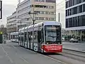 Variobahn 212 mit Mund-Nasenschutz der Woche Graz.