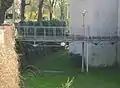 Beim Umspannwerk Keplerplatz ist die alte Trasse des linken Mühlganges noch zu sehen.