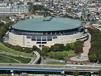 Der Green Dome Maebashi (Oktober 2013)