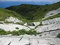 Stillgelegte Wasserauffanganlage auf dem Berg