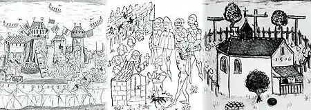 Belagerung von Greifensee 1444 (Zürcher Chronik)