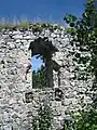 Fenster in der Nordwestwand