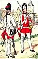 Grenadiere im 1. Kreis-Infanterieregiment