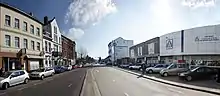 Provinciale weg 278 / B&nbsp;1 Grenze Vaals – Aachen im Jahr 2010