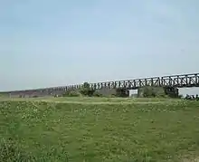 Griethausener Eisenbahnbrücke, älteste noch erhaltene Eisenbahnbrücke im deutschen Rheinabschnitt