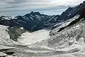 Grindelwald-Fieschergletscher (2016), einer der Gletscherzuflüsse