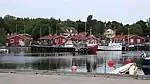 Fischereihafen in Grisslehamn