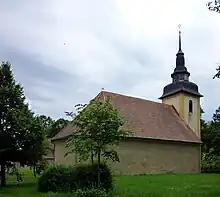 Kirche im Ortsteil Groß Bademeusel