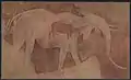 Elisabeth Mannsfeld (1930): Großer weißer Elefant (Simbabwe)