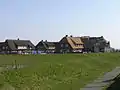 Knudtswarft von der Kirchwarft gesehen