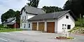 Feuerwehrhaus Groisbach gegenüber dem Rehabilitationszentrum