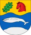 Bartenwal auf dem Wappen von Groß Pampau (Kreis Herzogtum Lauenburg)