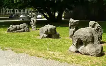 Skulpturengruppe Die große Familie