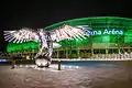 Die Groupama Aréna entstand auf dem Baugrund des alten Stadions und wurde 2014 eröffnet