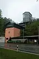 Grube Christiane am Martenberg, ehemalige End- und Verladestelle der Strecke.