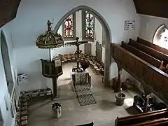 Innenansicht der Kirche