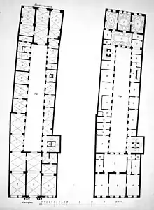 Grundrisse von Erd- und erstem Obergeschoss