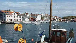 Der Hafen von Grundsund