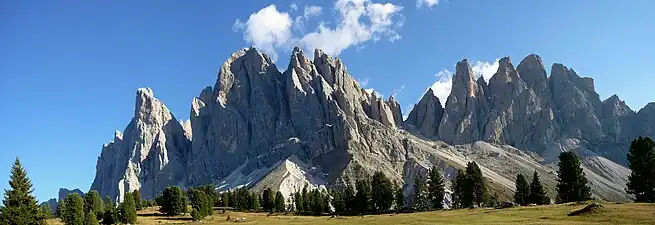 Die Geislerspitzen