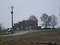 Beginn Sektor Gruson mit Blick auf Restaurant L'Arbre
