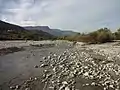 Der Fluss Jabron bei Bevons