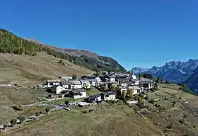 Ansicht von Westen