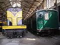 Diesellokomotive und Wagen