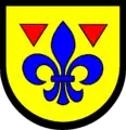 Zwei Spickel im Wappen von Gülzow (Schleswig-Holstein)