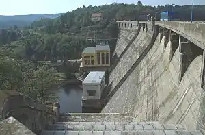 Die Talsperre von Vranov nad Dyjí