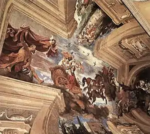 Guercino 1621. L'Aurora.