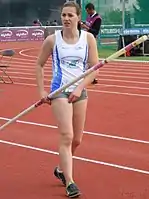 Ninon Guillon-RomarinGeteilter Rang zehn mit 4,30&nbsp;m