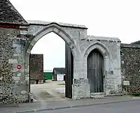 Portal des Herrenhauses