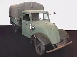Gutbrod Heck 504, Baujahr 1949, mit Pritsche und Plane