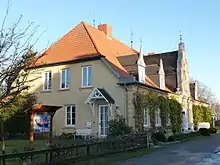 Gutshaus Lüdershagen Seitenansicht