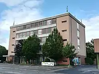 Unterrichtsgebäude des Gymnasiums der Stadt Würselen