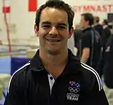 Joshua Jefferis (AUS) erreichte das Finale im Einzel-Mehrkampf als Ersatzmann
