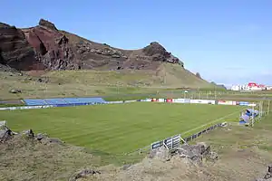 Das Hásteinsvöllur (2011, vor der Erweiterung)