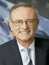 Klaus Hänsch,  Präsident des Europäischen Parlaments