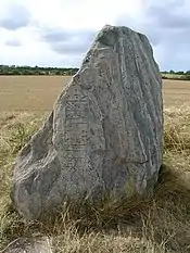 Der Hærulfstein bei Hovslund