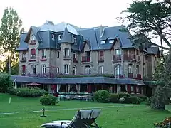 Castel Marie-Louiseim Stil der Belle Époque.