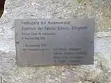 Informationstafel
