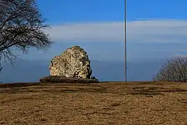 Das Gebirgsjäger-Denkmal auf dem Lochenhörnle