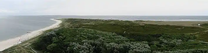 Blick vom Leuchtturm Hörnum 2011